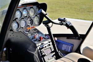Cyclic in a helicopter