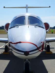 Airplane on runway