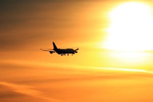 Airplane landing